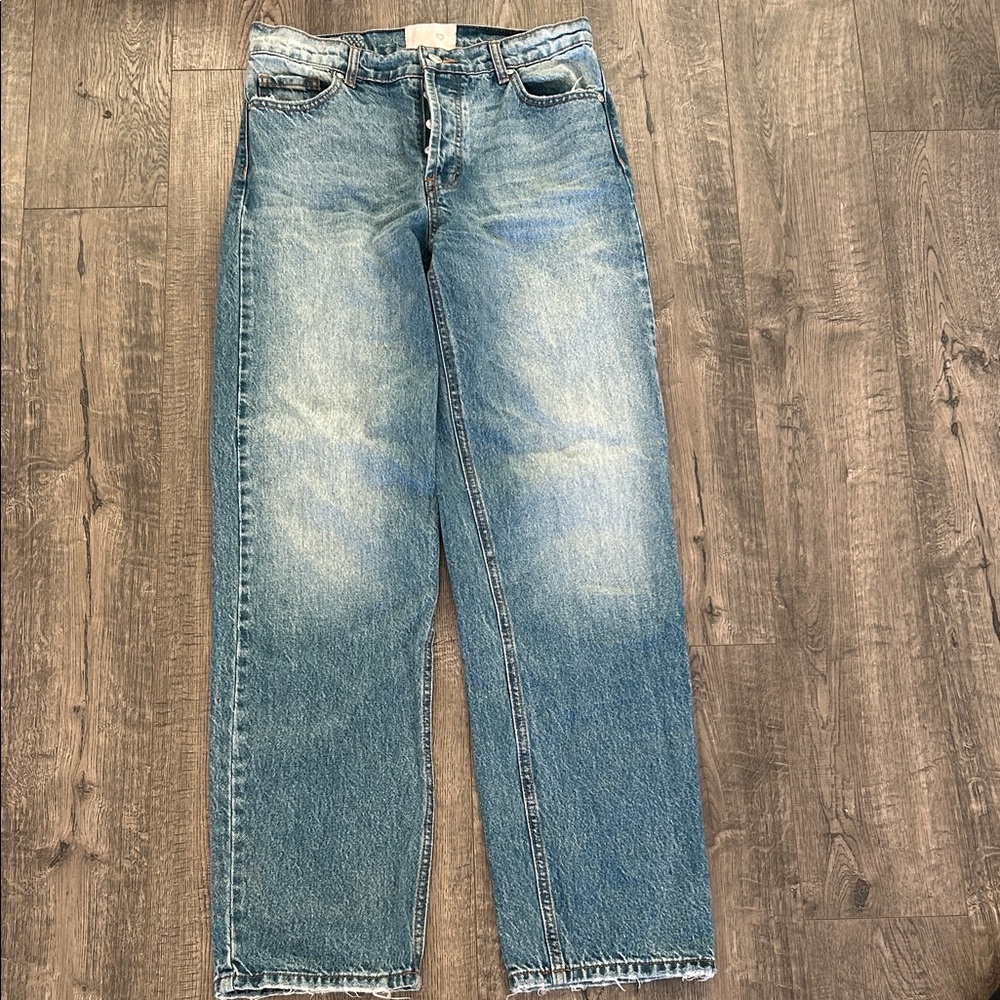 Revive women’s straight leg denim jeans size 27